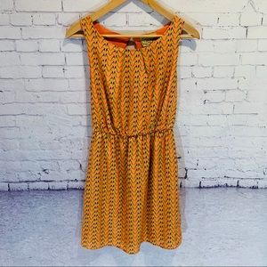 Dejavu Bird Dress - Salmon - Small